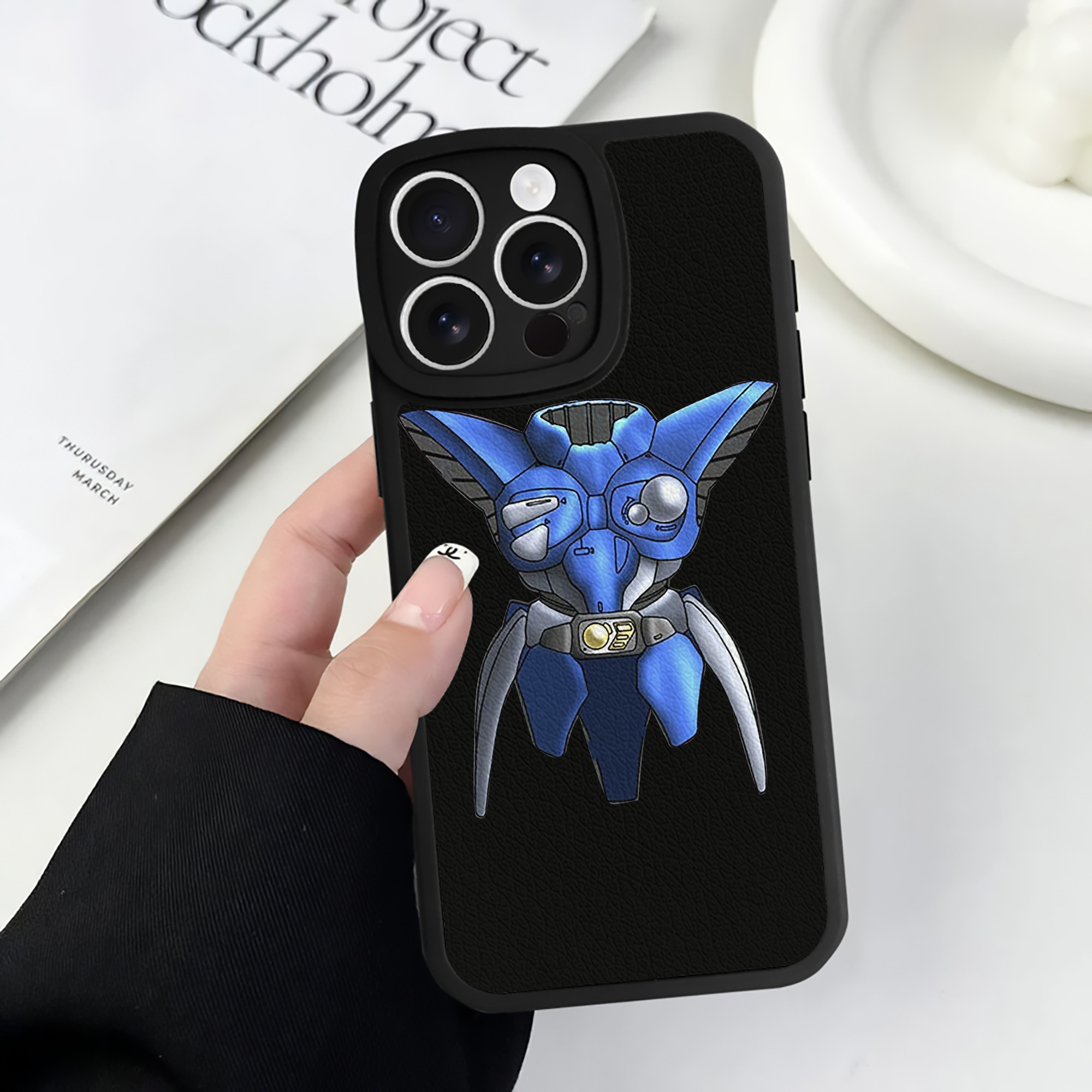 遊☆戯☆王 Yu-Gi-Oh! 【iPhone 16シリーズ対応】シリコンスマホケース（レザー調） 材質：シリコン